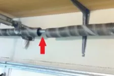 Replacing a broken spring is a job for the pros!