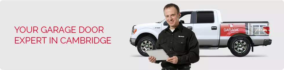 Banner - Your garage door expert in Cambridge